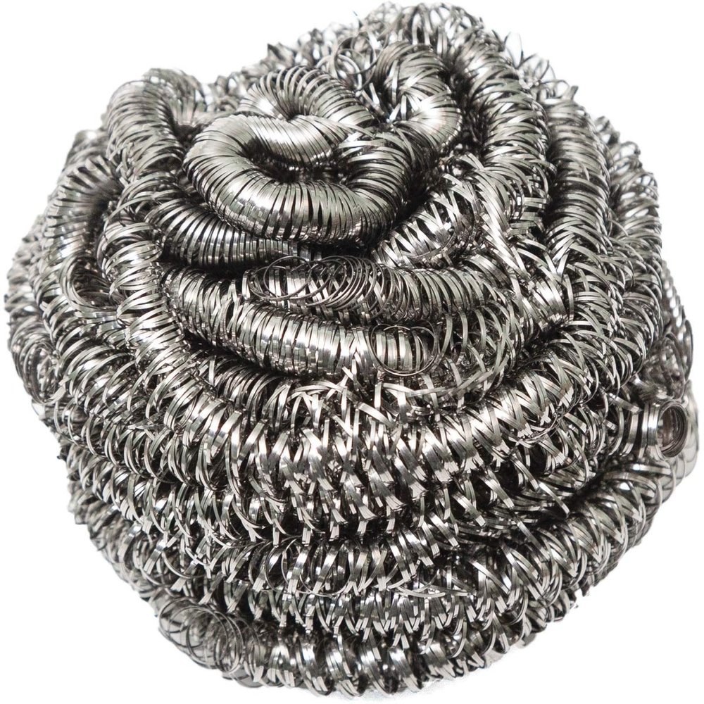 212 Main Stainless Steel Scrubber, Silver