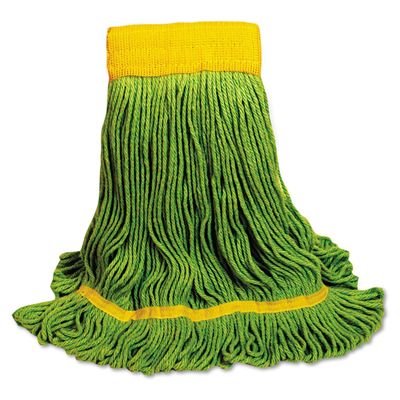 212 Main EcoMop Looped-End Mop Head, Green - Medium