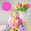 Sweetzo Peeps Chicks Marshmallows, Easter Basket Stuffers, 5 in Each Classic Candies, (Pack of 3) (Purple) view 4