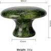 gemshan Mushroom Massage Tool,Natural Aventurine Jade Massage Stone for Relaxing Massage House SPA Heat The Cold view 2