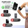 Pumpcases Insulin Pump Adjustable Arm Band for 630G, 670G, or 780G | Lavender Neoprene Diabetic Case, Non-Slip, No-Magnet | Assembled in USA (Small) view 3