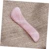 Healvian 2pcs Natural Quartz S-Shape Facial Roller for Spa Massage Tool Jade Scraping Board view 2