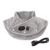 ZJchao Heating Pad for Neck and Shoulders, 3 Level Temperature Adjustment Massage Mode Electric Heat Pad for Neck Shoulders Sable Fabric Electric Heated Neck Wrap for Home and Office view 1