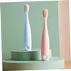 Mobestech 4pcs Soft-bristled Boy Girl Toothbrushes for Gentle Care Safe Material for Boy Girl for Travel Comfortable Brushing Experience view 2