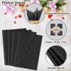 AORZIT 140 Sheets Tissue Paper Bulk for Gift Bag 20" x 14" Black Wrapping Tissue Paper Bulk for Gift Packaging Storage Moving Supplies Weddings Birthday Graduate DIY Project Crafts Decor (Black) view 2