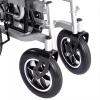 10"x2" Wheelchair Replacement Wheel, Inflatable/Solid Rubber Wheelchair Front Wheels, Aluminum Rim with 1/2" (12mm) Bearing (2 Pcs) (Size : 10"x2"B) view 4