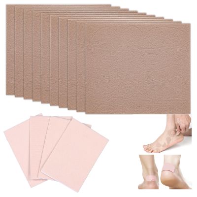 14PCS Moleskin Adhesive Pads for Feet Heels, 2 Sizes Blister Prevention Pads Moleskin for Blisters and Feet Heels, Cosy Flannel Adhesive Mole Skin Patch Bandages for Women Men
