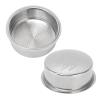 Coffee Portafilter Basket, 2PCS 51-54mm Bottomless Handle Coffee Filter 51mm Espresso Basket 2 Cup Coffee Machine Filter Replacement for Coffee Machines view 1