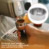 Coffee Portafilter Basket, 2PCS 51-54mm Bottomless Handle Coffee Filter 51mm Espresso Basket 2 Cup Coffee Machine Filter Replacement for Coffee Machines view 4