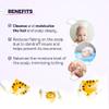 Clinikid Organic Newborns Cradle Cap Shampoo, Natural Dry Scalp Shampoo, Soothes, Itchy, Sensitive, Eczema Prone Skin, 5.07 Fl Oz (3) view 2