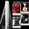 SYOGUA 100 ft Extra Wide Clear Cellophane Wrap Roll, 34" x 100', Thicker Transparent Paper for Gifts, Treats, Holidays, Christmas view 3
