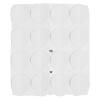 16 Pairs Shoe Repairing Rubber Heel Pad Set, Heel Plates, Shoe Sole Repair Patch Kit - Nonslip, Rubber Material (WHITE) view 1