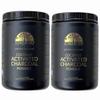 Organic Charcoal Powder Activated Charcoal Natural, Vegan, Organic, GMO Free - Large Bottle 25 oz Powder - 2pack view 1