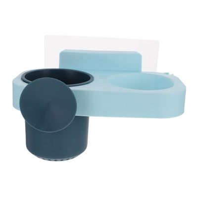 JOINPAYA Wall Mounted Hair Dryer Rack Space-saving Holder for Bathroom Storage Easy Installation Design for Hair Tools Organizes Blow Dryers and Curling Irons
