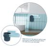 JOINPAYA Wall Mounted Hair Dryer Rack Space-saving Holder for Bathroom Storage Easy Installation Design for Hair Tools Organizes Blow Dryers and Curling Irons view 3