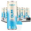 BUM Sugar-Free Energy Drink, Blue Snow Cone - Lightly Carbonated & No Artificial Colors, Natural Caffeine & Citicoline for Energy & Focus, Brain Boost & Workout Sports Beverage - 12 oz, Pack of 12 view 1