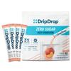 DripDrop Sugar Free Hydration Packets - Zero Peach - Single Serve Electrolytes Powder Drink Mix - Non-GMO, Gluten Free, Vegan - 32 Sticks view 1