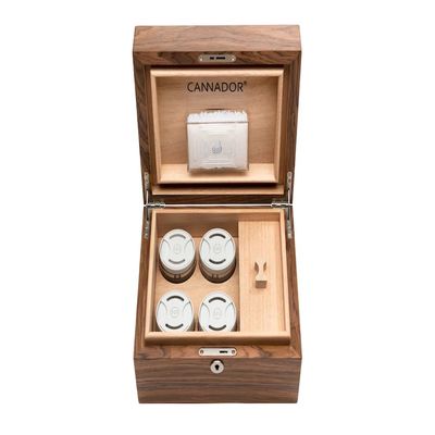 Cannador 4-Strain (with nook) Walnut Humidor