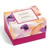 Tea Forte Mariposa 3-Piece Premium Tea Gift Set with Rose Pink Cafe Cup and Lid, Tea Tray and 10 Count Mini Presentation Box, 2 of Each Blend Handcrafted Pyramid Infuser Tea Bags view 4