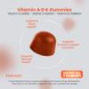 ADK Gummies Vitamin D3 K2 (60 Sugar Free Gummies) Vitamin D3 K2 10000iu/ 5000iu - Supplement with D & K - 10 Vegan Supplement - Delicious Raspberry Flavor - Non GMO & USA Made - 60 Count view 3