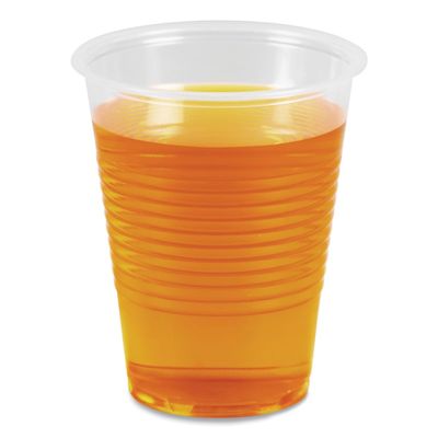212 Main 10 oz Plastic Cold Cups, Translucent - 10 Per Box - 100 Count