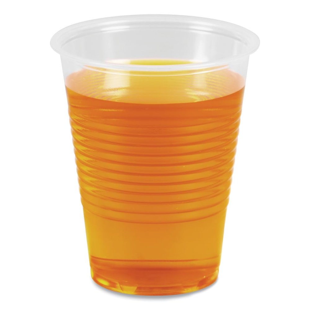 212 Main 10 oz Plastic Cold Cups, Translucent - 10 Per Box - 100 Count