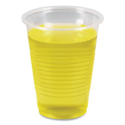 212 Main 7oz Plastic Cold Cups, Translucent -25 Per Cups - 100 Count