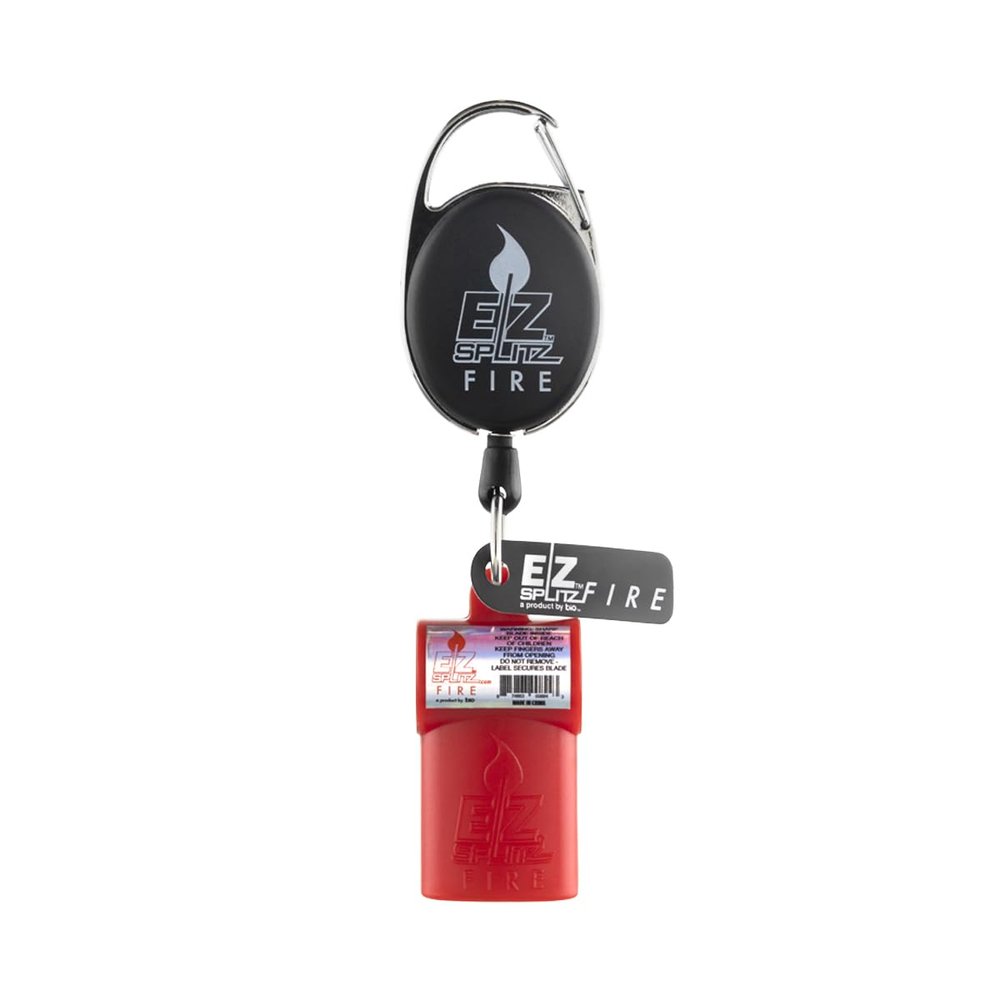 EZ Splitz FIRE Cigarillo Splitter - 1 Count (Red)