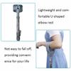 1 Pair Forearm Crutches, Turning Arm Cuffs and Crutches Support Legs After Injury or Surgery, Adjustable Height Walking Aid view 2
