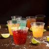 Byvivace 500Counts 1OZ. Disposable Shot Glasses Hard Plastic Shot Cups Gold Glitter Mini Shot Glasses for Tequila, Jello Shots, Liquor, 1Ounce Small Cup for Sauce, Dips, Shot Cups for Party view 2