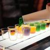 Byvivace 500Counts 1OZ. Disposable Shot Glasses Hard Plastic Shot Cups Gold Glitter Mini Shot Glasses for Tequila, Jello Shots, Liquor, 1Ounce Small Cup for Sauce, Dips, Shot Cups for Party view 3