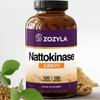ZOZYLA Nattokinase Supplement 2,000 FU, 120 Capsules - Natto Extract for Normal Blood Flow and Circulation - Non-GMO, Gluten Free, Vegan - Made in USA view 1