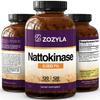 ZOZYLA Nattokinase Supplement 2,000 FU, 120 Capsules - Natto Extract for Normal Blood Flow and Circulation - Non-GMO, Gluten Free, Vegan - Made in USA view 3