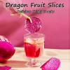 Freeze Dried Dragon Fruit Slices Chunks for Cocktails Dragon Fruit Cubes Pieces Bulk No Sugar added Make Drink/Tea Dehydrated Snack, Red Nutty 3.5oz/100g view 4