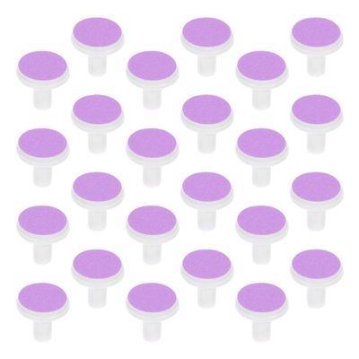 DOITOOL 24Pcs Baby Electric Nail Trimmer Replacement Pads Safe Sandpaper Grinding Heads for Infant Toddler Nail File Easy to Install