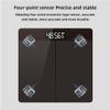 HRYHWASE High Accuracy Digital Bathroom Scale, Smart Bathroom Weighing Machine, Weighing Machine for Fat BMI Muscle Composition,Brown view 2