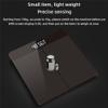 HRYHWASE High Accuracy Digital Bathroom Scale, Smart Bathroom Weighing Machine, Weighing Machine for Fat BMI Muscle Composition,Brown view 3