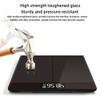 HRYHWASE High Accuracy Digital Bathroom Scale, Smart Bathroom Weighing Machine, Weighing Machine for Fat BMI Muscle Composition,Brown view 4