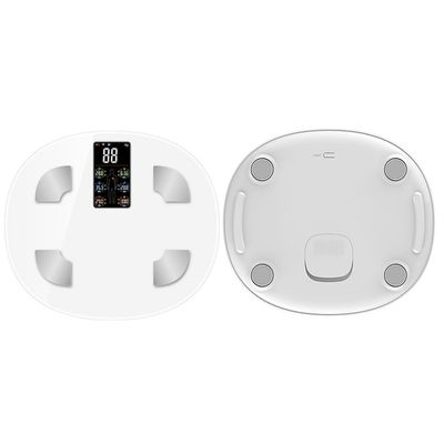 HRYHWASE Ultra-Precision Digital Accurate Bathroom Smart Scale, Smart Bathroom Digital Weighing Machine, with All-in-One Display Accurate Weighing Scale,White
