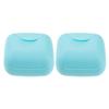 Healvian 2Pcs Case Plastic Period Storage Case Period Holder Disc Cleaner Diva Carrier for Travel view 1