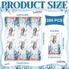 Moinchore 200 Pcs Funny Cat Diving Disposable Guest Towels for Bathroom Teal Blue Decorative Paper Hand Towels Coastal Guest Napkins Sea Ocean Dinner Napkins for Baby Shower Holiday Party Supplies view 3