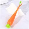NOLITOY 6pcs Carrot Boys and Girls Toothbrush Manual Toothbrush for Boy Girl Manual view 2