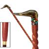 Antique Brass Nautical Designer Walking Stick Men & Women Canes and Wooden 37 inch Handle Natural Wood Rosewood (OPMJ) view 1