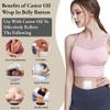 10Pcs Castor Oil Pack Wrap, Disposable Self-Adhesive Castor Oil Patches in Belly Button, No Wash, Anti-Seepage(Oil Not Included) view 3