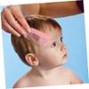 ifundom 1 Set Brush and Comb Newborn Infant Massage Hair Brush Comb Kit Soft Material Static-Free for Gentle Use Promotes Circulation view 3