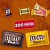 M&M'S, SNICKERS, TWIX & MILKY WAY Milk Chocolate Halloween Candy Variety Pack, 200 Ct Bulk Assorted Chocolate Candy Variety Pack view 4