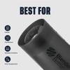 BlenderBottle Classic V2 Shaker Bottle Perfect for Protein Shakes and Pre Workout, 28-Ounce, Black, 2 Pack view 4