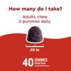 Nature Made Wellblends EnergyMAX Gummies, Fast Acting Caffeine, CoQ10 & Vitamin B12 1000mcg, Energy Support Gummy Vitamins, Nature Made Gummies, 40 Count view 4