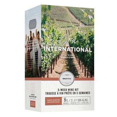 Wine Ingredient Kit - Cru International - Chile Merlot Style
