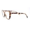 SA106 Retro Womens Classy Oversized Rectangular Cat Eye Reading Glasses Tortoise +4.00 view 3